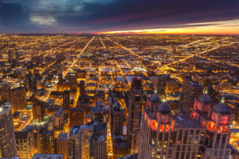 Vista panorámica desde el John Hancock Center